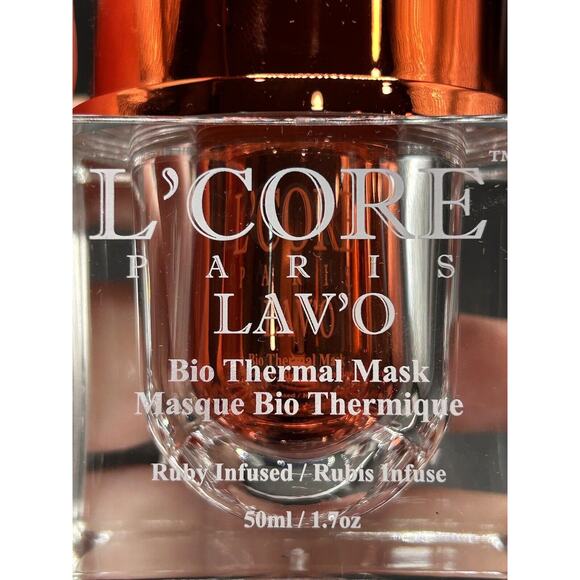 L'Core Paris Lav'o Bio Thermal Set Cream Mask and Serum 3-in-1 Gift Case New - Picture 5 of 16